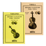 Kit Métodos Facilitado Violino E Viola Arco Volumes 1 E 2