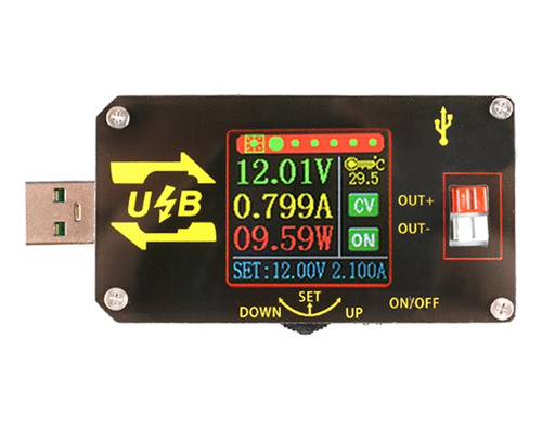 Convertidor Usb Digital Xy-udp Cc Cv 0.6-30v 5v 9v 12v 24v 2