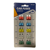 Fusible Automotriz Kit Juego 10 Unidades Universal