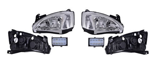 Par De Faros Chev Corsa 2003 2004 2005 2006 2007 2008 4pts