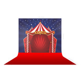Fundo Fotográfico Smash Circo Tapete Vermelho -150x170cm