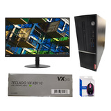 Kit Computador Monitor Teclado Lenovo V530s 4gb 240gb