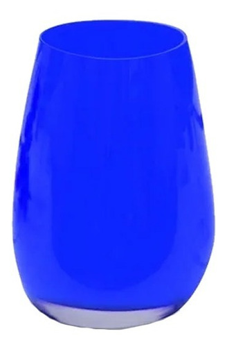 Vaso Vidrio Azul Copa Coctail Nadir Dubai 460 Ml X6