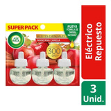 Aromatizadores De Repuesto Electrico Air Wick Manzana Canela