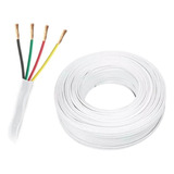 10 Mts Cable Rgb Tiras Modulos Led Alarma Datos 4 Hilos #22