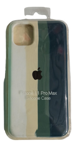 Silicón Case Rainbow Para iPhone 11 Pro Max