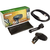 Shure Pga56-xlr Micrófono Dinámico Para Redo Tom + Cable 6pa