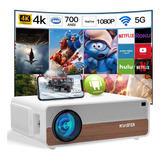 Proyector Kyaster Native 1080p, 700 Ansi Lumen 4k Compatible