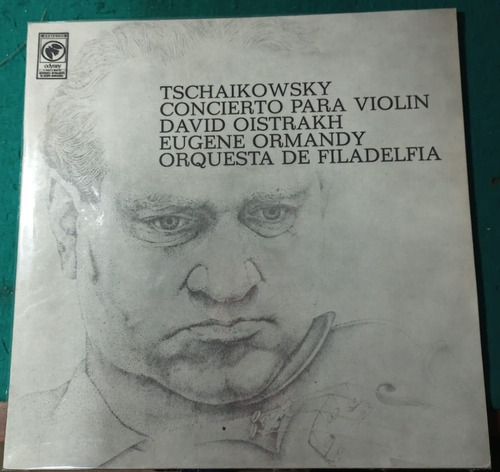 Disco Vinilo Tschaikovsky C.p/violin- Oistrakh O. Filadelfia