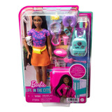 Barbie Life In City Brooklyn Con Set De Viaje