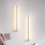 Aplique Pared Blanco Led 10w Luz Lineal 1 Metro Cálida Texo