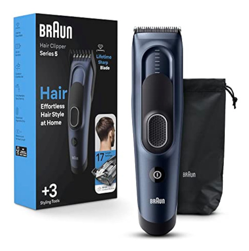 Braun Cortapelos Serie 5 5350, Cortapelos Para Hombre, Pinza