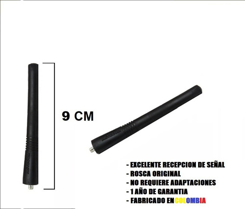 Antena 9 Cm Carro Chevrolet Spark Gt