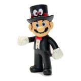 Mario Bros Figura Mario Traje Negro