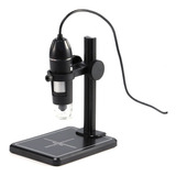 Microscopio Digital De 1600x C/8 Luces Led Para Laboratorio