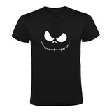 Polera Estampado Jack Skellington Halloween Hombre Niño