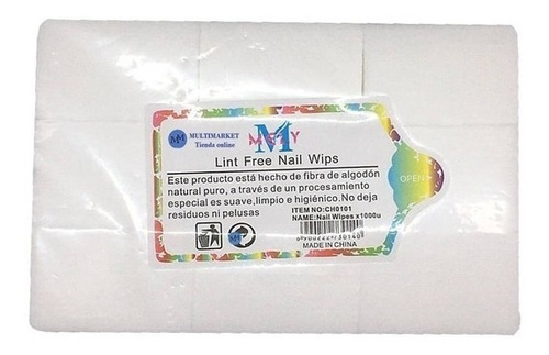 Wipes Para Uñas Libre De Pelusas