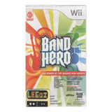 Legoz Zqz Band Hero - Wii Disco Sellado - Wii Ref 1167 (pal)