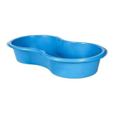 Piscina 50l Politileno Feijao Sem Tampa Azul Afort