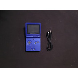 Game Boy Advance Sp Gba 1 Luz 001 Azul B