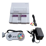 Super Nintendo Funcionando 100% + Controle + Fonte + Fita 