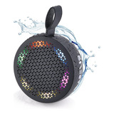 Risebass Altavoz De Ducha Bluetooth Resistente Al Agua, Boto Color Negro 110v