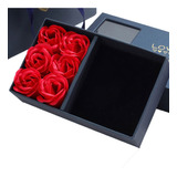 Regalos Mujer Rosa Eternas Adornos Flores Artificiales Caja