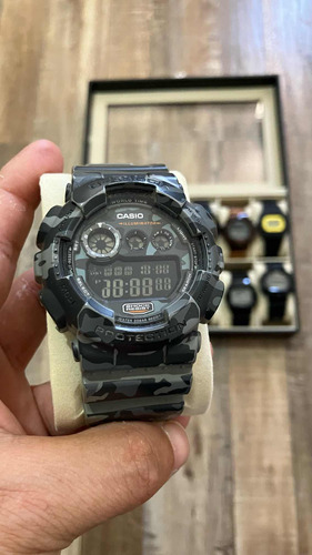 Reloj Digital Casio G Shock Militar Plomo