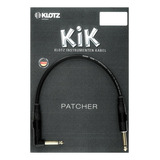 Cable Patch Desbalanceado De Extremos Recto Y Curvo Klotz Ki