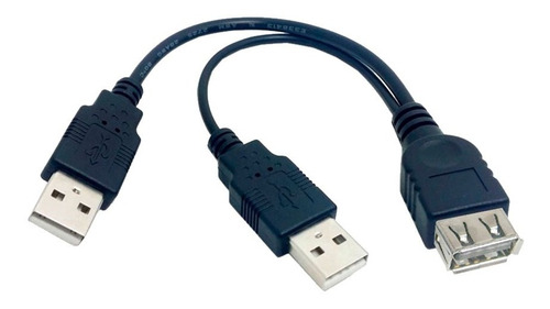 Cable Usb Y De Datos Alimentación Doble Mas Corriente