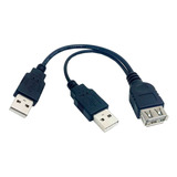 Cable Usb Y De Datos Alimentación Doble Mas Corriente