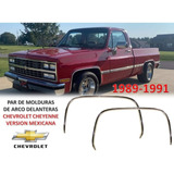 Par De Molduras De Arco Delanteras Chevrolet Cheyenne 89-91