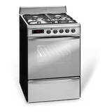 Cocina Longvie 21501 X Gas Acero 56cm Encendido Touch Reflex