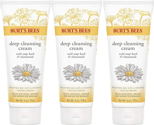 Burt's Bees Crema Limpiadora Facial Con Manzanilla