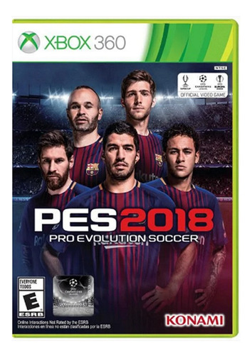 Jogo Pes2018 Somente Para Xbox 360 Desbloqueado