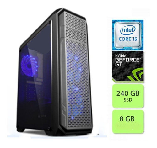 Cpu Pc Gamer Intel I5  24008gb  Ssd 240gb Geforce Gt610 2gb 