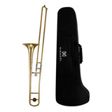 Trombone De Vara Michael Wtbm35 Bb Laqueado Com Bocal E Case