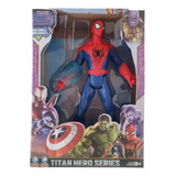 Figura Muñeco Spiderman Titán Hero Series Grande