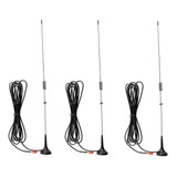 3 Antena Auto Para Radios Baofeng 100% Nueva