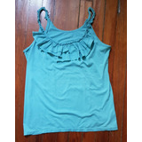 Musculosa De Algodón Mujer Calvin Klein Talle M/l