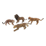 Playsets Animales De La Selva X4  - Varios Modelos