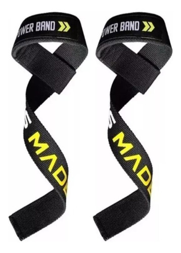 Agarraderas Straps Muñequeras Levantamiento Pesas Deadlifts 