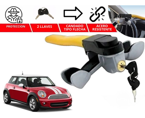 Candado Bastón Volante Hammer Antirobo Mini Cooper 2009