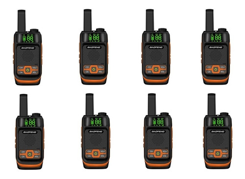 8 (ocho) Mini Radio Baofeng Bf-t19  Uhf 