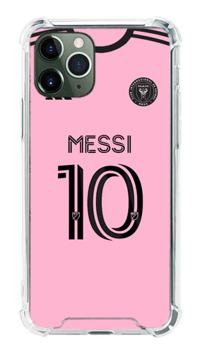 Funda Messi Inter Miami Para iPhone Antigolpes