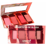 Paleta Facial De Blush Quarteto Ludurana