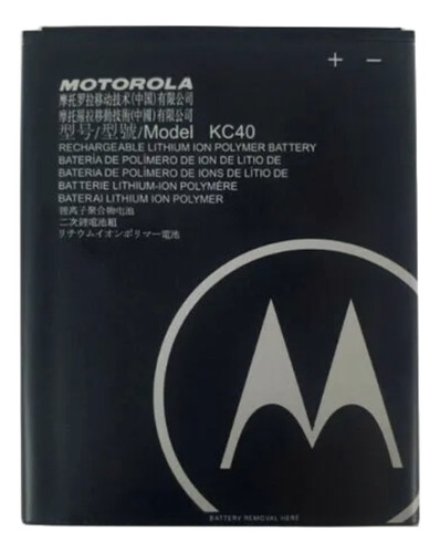 Bateria Motorola E6 Plus Kc40 100% Original