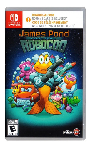 James Pond Codename Robocod Nintendo Switch Codigo Original 