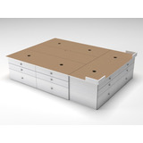 Cama Box 18 Cajones 1.90 X 1.40