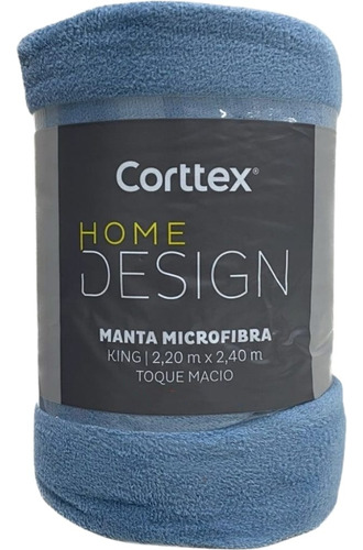 Manta Microfibra King Corttex Home Design Antialérgico